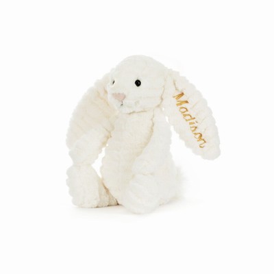 Jellycat Bashful Luxe Bunny Nimbus New Zealand | BRHKI6382